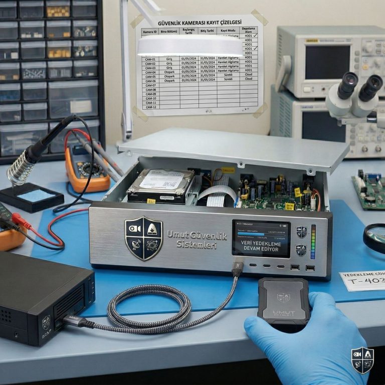 Güvenlik kamerası kayıt süresi