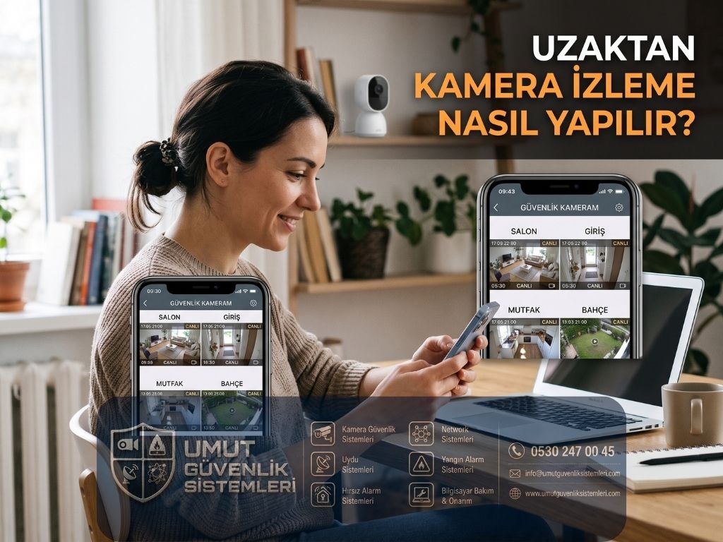 Uzaktan Kamera İzleme Nasıl Yapılır